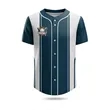 Unisex Full-Button Sublimated (UPF Mesh) Baseball Jersey | https://www.bestnamebadges.com