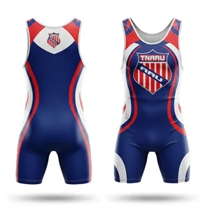 Custom Men's Wrestling Singlet Full Sublimated