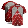 Unisex Full Color Baseball T-shirt 2 Button UPF DriFit | https://www.bestnamebadges.com