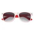 Two-Tone Malibu Sunglasses | https://www.bestnamebadges.com
