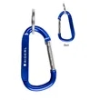 6mm Carabiner With Split Ring | https://www.bestnamebadges.com
