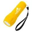 Rubberized Torch Light With Strap | https://www.bestnamebadges.com