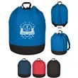Bucket Bag Drawstring Backpack | https://www.bestnamebadges.com