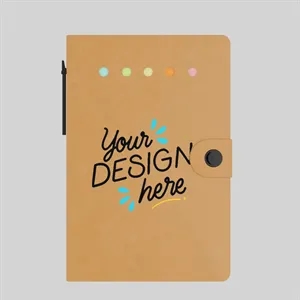 Small Snap Notebook with Desk Essentials | https://www.bestnamebadges.com