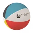 Beach Ball Shape Stress Reliever | https://www.bestnamebadges.com