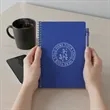 Spiral Notebook with Pen | https://www.bestnamebadges.com