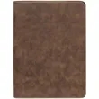 9 1/2" x 12" Leatherette Rustic/Gold Portfolio with Zipper | https://www.bestnamebadges.com
