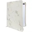 9 1/2" x 12" Leatherette Marble Portfolio with Zipper | https://www.bestnamebadges.com