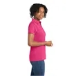 Sport-Tek® Ladies' Heather Contender™ Polo | https://www.bestnamebadges.com
