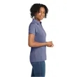 Sport-Tek® Ladies' Heather Contender™ Polo | https://www.bestnamebadges.com