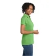 Sport-Tek® Ladies' Heather Contender™ Polo | https://www.bestnamebadges.com