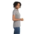 Sport-Tek® Ladies' Heather Contender™ Polo | https://www.bestnamebadges.com