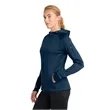 Sport-Tek® Ladies Tech Fleece Full-Zip Hooded Jacket | https://www.bestnamebadges.com