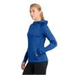 Sport-Tek® Ladies Tech Fleece Full-Zip Hooded Jacket | https://www.bestnamebadges.com