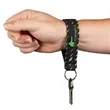 Neoprene Wristband With Key Ring | https://www.bestnamebadges.com