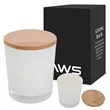 AWS Bamboo Soy Candle | https://www.bestnamebadges.com