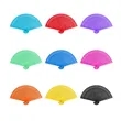 Wood Handheld Folding Hand Fan With Hollow Design | https://www.bestnamebadges.com