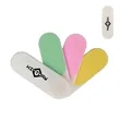 4 In 1 Plastic Mini Nail File & Buffer | https://www.bestnamebadges.com