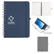 RPET Notebook With Phone Holder | https://www.bestnamebadges.com