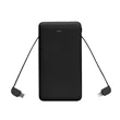 10,000 mAh Power Bank With Integrated Cables | https://www.bestnamebadges.com