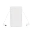 10,000 mAh Power Bank With Integrated Cables | https://www.bestnamebadges.com