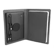 Recycled Power Folio With Wireless Charger & Power Bank | https://www.bestnamebadges.com
