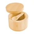 Bamboo Salt Cellar | https://www.bestnamebadges.com