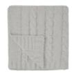Cable Knit rPET Chenille Blanket | https://www.bestnamebadges.com