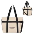 Hudson rPET 36 Can Cooler Tote Bag | https://www.bestnamebadges.com