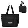 Hudson rPET 36 Can Cooler Tote Bag | https://www.bestnamebadges.com