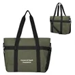 Hudson rPET 36 Can Cooler Tote Bag | https://www.bestnamebadges.com