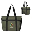 Hudson rPET 36 Can Cooler Tote Bag | https://www.bestnamebadges.com