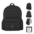 Luxe Puffer rPET Backpack | https://www.bestnamebadges.com