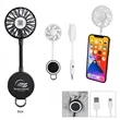 Rechargeable Magnetic Phone Fan | https://www.bestnamebadges.com