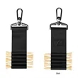 Cutter & Buck® rPET And Bamboo Golf Tee Set Keychain | https://www.bestnamebadges.com