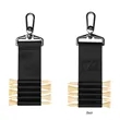 Cutter & Buck® rPET And Bamboo Golf Tee Set Keychain | https://www.bestnamebadges.com