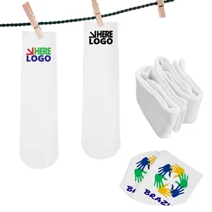 White Generic Socks