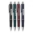 Rigid - Solid Colored Ballpoint Click Pen with grip | https://www.bestnamebadges.com