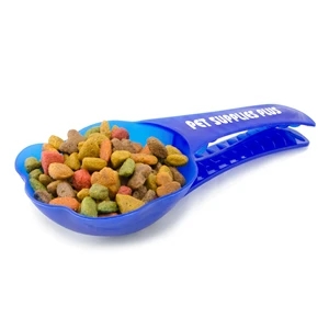 Dog Food Scoop n Clip | https://www.bestnamebadges.com