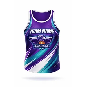 Women's Full Color Basketball Jersey Interlock 150G