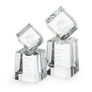 Stroud Rotating Cube Award | https://www.bestnamebadges.com