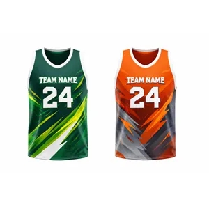 Sublimated UPF DriFit Reversible Basketball Jersey