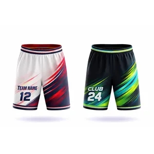 Unisex Reversible Basketball Shorts Sublimated