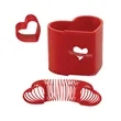Heart Shape Spring Thing Toy | https://www.bestnamebadges.com