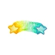 Star Shape Spring Thing Toy | https://www.bestnamebadges.com