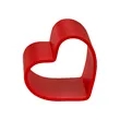 Heart Shape Spring Thing Toy | https://www.bestnamebadges.com