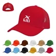 5 Panel Cotton Trucker Hat Mesh Back Baseball Cap | https://www.bestnamebadges.com