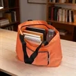 Large Foldable Shopping Tote Bag W/ Zipper Closure | https://www.bestnamebadges.com