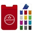 Stretchy Adhesive Cell Phone Card Holder Wallet | https://www.bestnamebadges.com