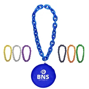 3D EVA Foam Football Baseball Basketball Chain Necklace
